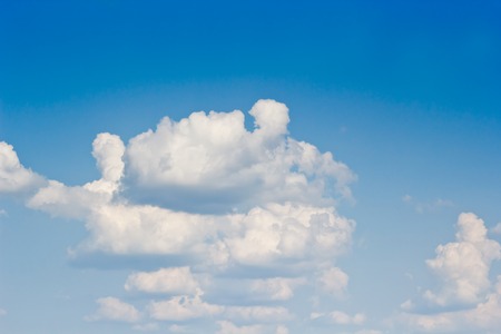 Blue sky background with cloudy.の写真素材