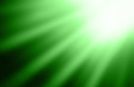 Green gradient blurred abstract background.の写真素材