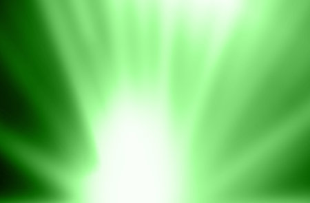 Green gradient blurred abstract background.の写真素材