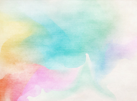 Colorful Watercolor. Grunge texture の写真素材