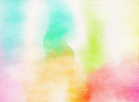 Abstract colorful watercolor for background.の写真素材