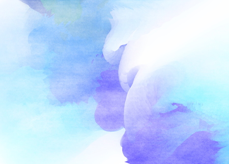 Abstract colorful watercolor for background.の写真素材