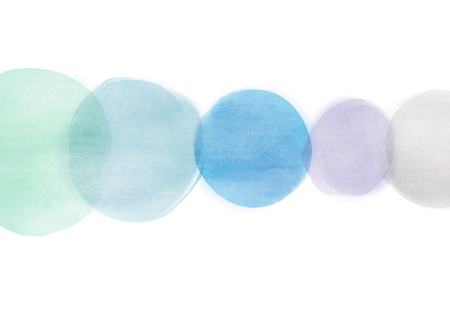 Abstract colorful watercolor for background. Digital art painting.の写真素材