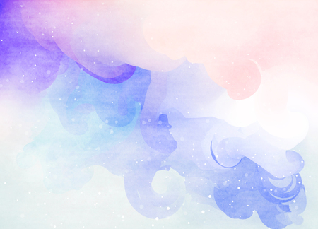 Abstract colorful watercolor for background. Abstract digital art background.の写真素材