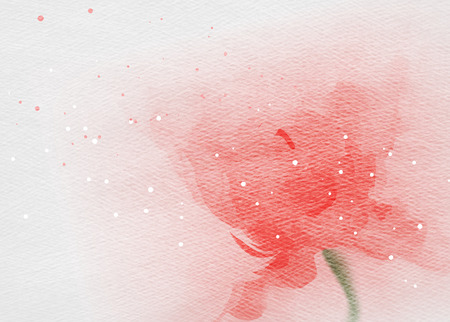 Abstract colorful watercolor for background. Digital art painting.の写真素材