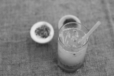 Passion fruit juiceの写真素材