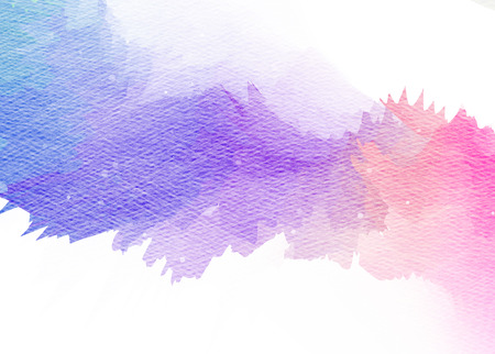 Abstract colorful watercolor for background. Digital art painting.の写真素材