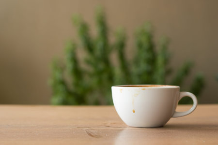 A cup of coffee.