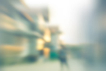 Blue blurred background.の写真素材