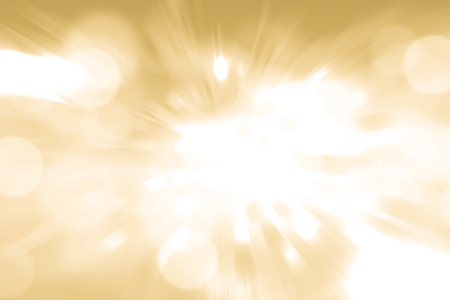 Soft blurred bokeh Yellow background.の写真素材