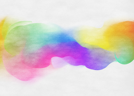 Abstract watercolor background. Abstract colorful digital art painting.の写真素材