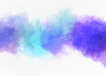 Abstract watercolor background. Abstract colorful digital art painting.の写真素材