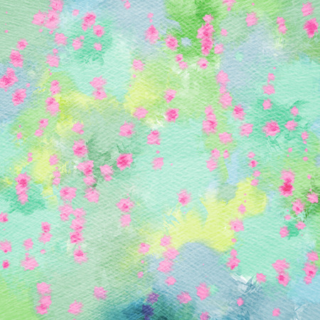 Abstract watercolor background. Abstract colorful digital art painting.の写真素材