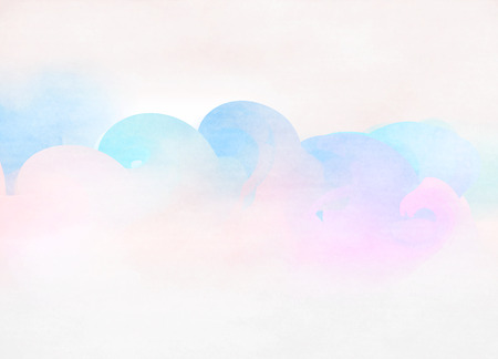 Abstract watercolor background. Abstract colorful digital art painting.の写真素材