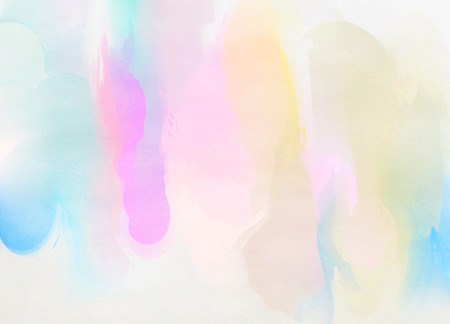 Abstract colorful watercolor for background. Digital art painting.の写真素材