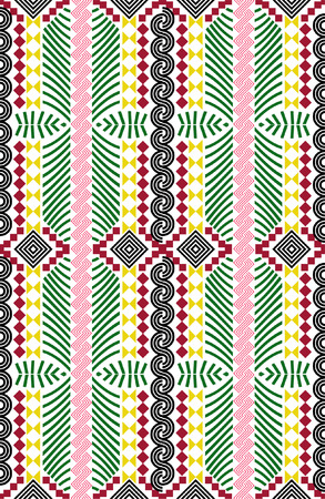Seamless Pattern Design for Textile.のイラスト素材