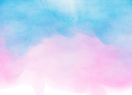 Abstract colorful watercolor background. Digital art painting.の写真素材