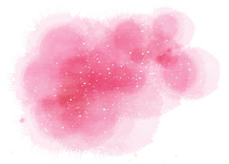 Abstract watercolor splash. Digital art painting.の写真素材