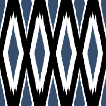 Ikat Seamless Pattern Design for Fabric.の写真素材