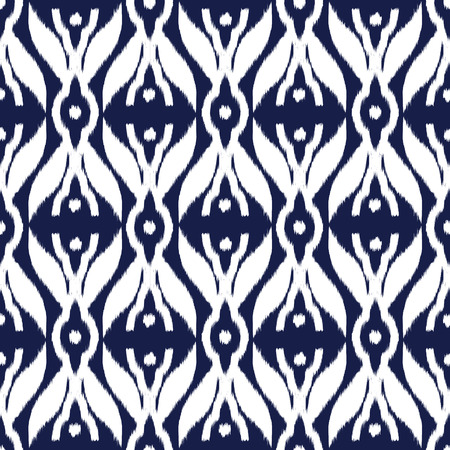 Ikat Seamless Pattern Design for Fabric.の写真素材
