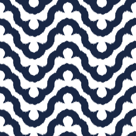 Ikat Seamless Pattern Design for Fabric.の写真素材