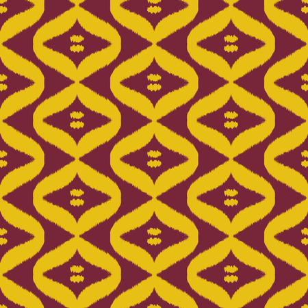 Ikat Seamless Pattern Design for Fabric.の写真素材