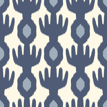 Ikat Seamless Pattern Design for Fabric.の写真素材
