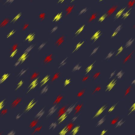 ikat Seamless Pattern Design for Fabric.のイラスト素材