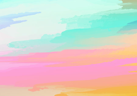 Abstract colorful watercolor for background.の写真素材