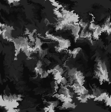 Black and white seamless grunge texture. Abstract background.の写真素材