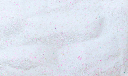 Abstract texture of powdered detergentの写真素材