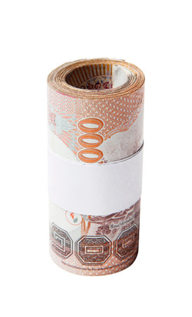Thailand money roll