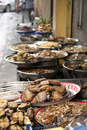 Thai street food at chinatownの写真素材