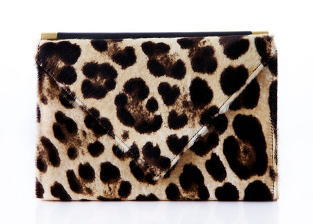 Tiger striped fashion handbag