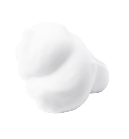 Cosmetic foam mousse isolated on white Cosmetic foam mousse isolated on white