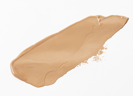 Make up base paint on backgroundの写真素材