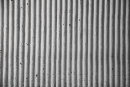 Corrugated wall texture backgroundの写真素材