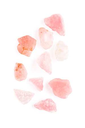 Pink red rhodochrosite crystal minerals sample for jewelry