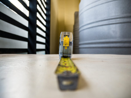Measuring Tape on the table