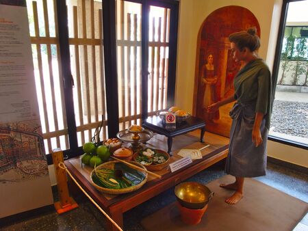 japanese Village AYUTTHAYA THAILAND-01 MARCH 2019:Japanese village Study all the stories of Japanese people who came to set up villages in the Ayutthaya period. Which has a long relationship with Thaiのeditorial素材