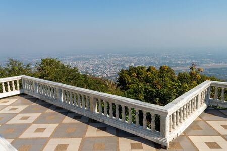 Landscape view Of Chiang Mai on Doi Suthep.の写真素材