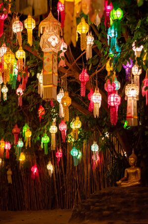 CHIANG MAI THAILAND-10 JANUARY 2020:Phan Tao Temple is an ancient temple of Chiang Mai.のeditorial素材