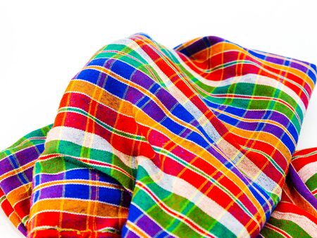 Red whistle and dollar On a white background.の写真素材