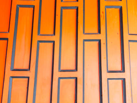 National Museum BANGKOK,THAILAND-10 AUGUST 2018: Wooden Wall Style of Thai Traditional House on, 10 AUGUST 2018, in Thailand.のeditorial素材