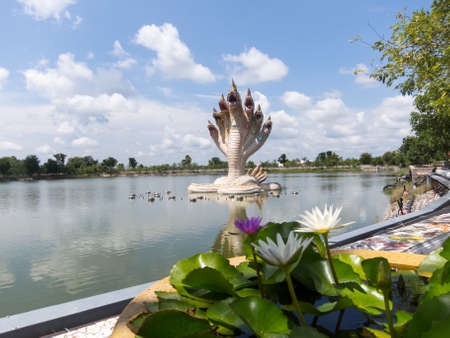 WAT BAN RAI NAKHON RATCHASIMA,THAILAND-29 SEPTEMBER 2018:(Luang Por Koon) is located in Nakhon Ratchasima. The faith of the nation. Access to the masses and politicians Easy way to teach.のeditorial素材