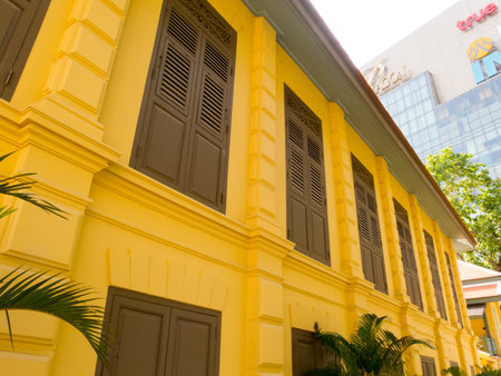 Wat Pathum wanaram Ratchaworawihan temple BANGKOK THAILAND-23 NOVEMBER 2018:It is also the location of the pagoda. The Bodhisattva is enshrined. Royal His Majesty and the Royal Family To many Mahidol.のeditorial素材