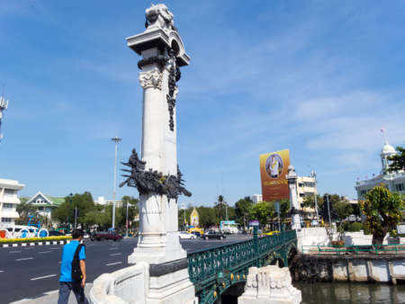 Bridge Phan Fa Lilat BANGKOK THAILAND-13 DECEMBER 2018.のeditorial素材
