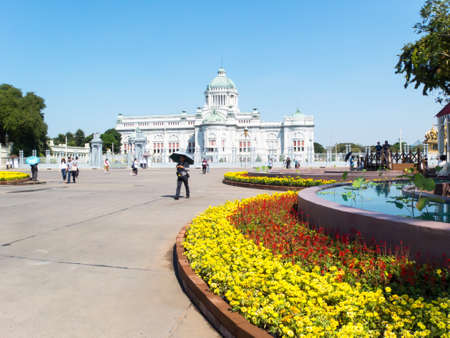The Grounds of the Dusit Palace BANGKOK THAILAND-31 DECEMBER 2018:Love and Warmth at Winterâs End Festival at the ground of Dusit Palace. 0n BANGKOK THAILAND-31 DECEMBER 2018.のeditorial素材
