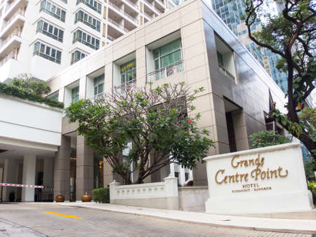 Grande Centre Point Hotel Ploenchit BANGKOK THAILAND-31 DECEMBER 2018.のeditorial素材