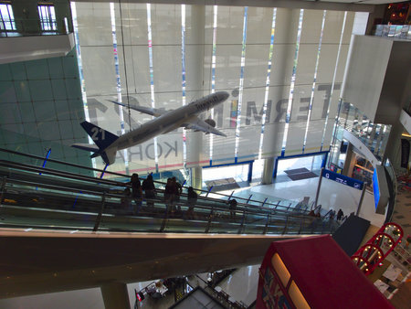 Nakhon Ratchasima Thailand Terminal 21 Korat 10 MARCH 2019:The longest escalator in Thailand New...